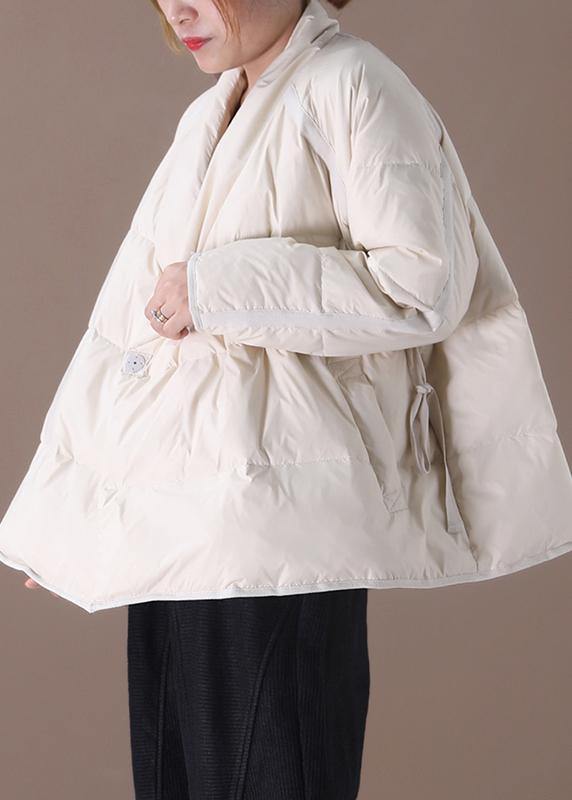 Heren Winterjas Oversized Met Opstaande Kraag 1