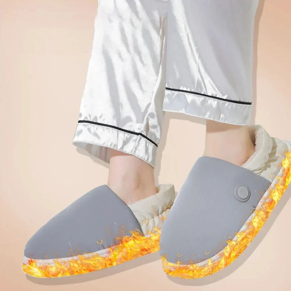 Heren en Dames Elektrische Pantoffels voor Comfortabele Warmte 2