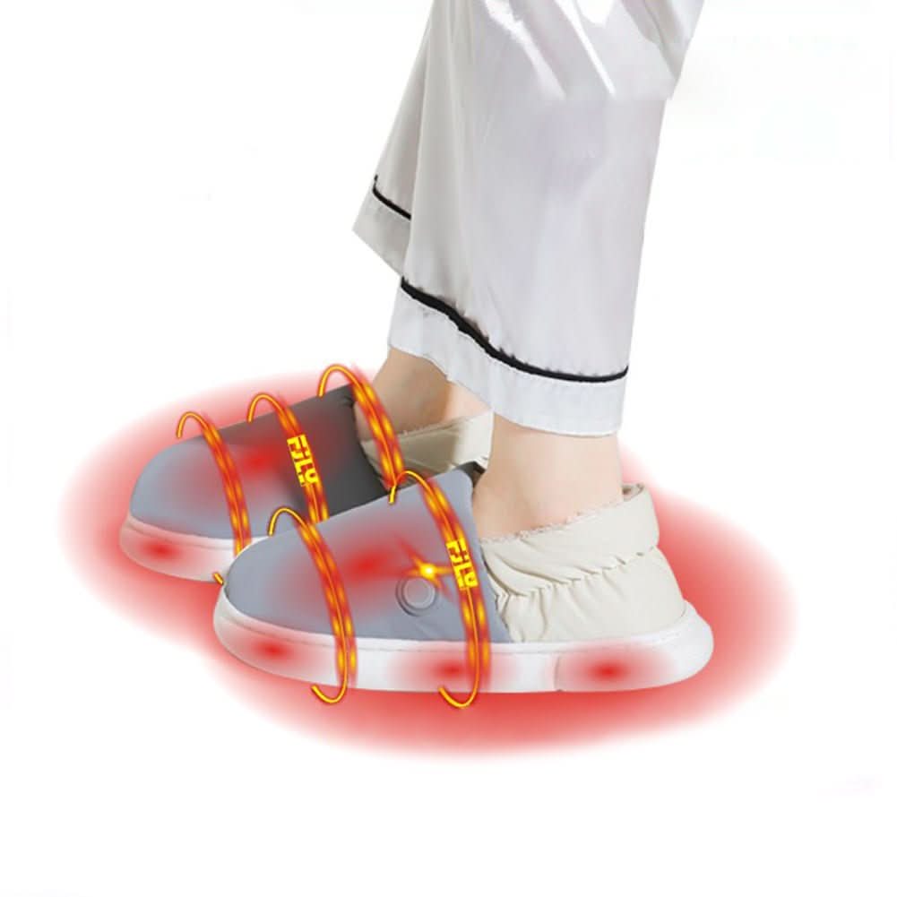 Heren en Dames Elektrische Pantoffels voor Comfortabele Warmte 8
