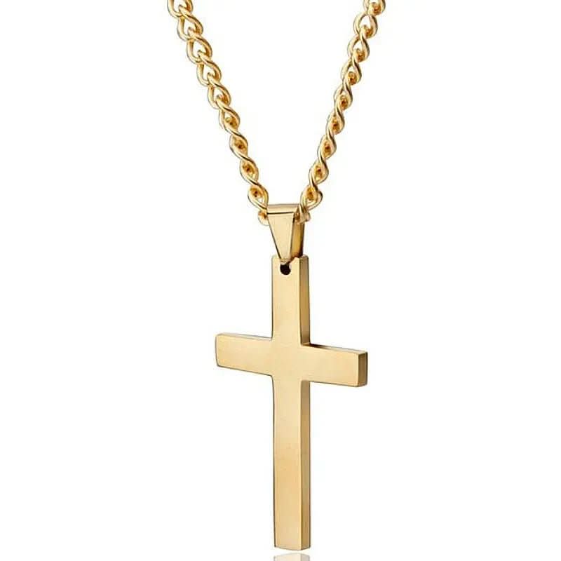 Herenketting met Klassieke Kruishanger 8