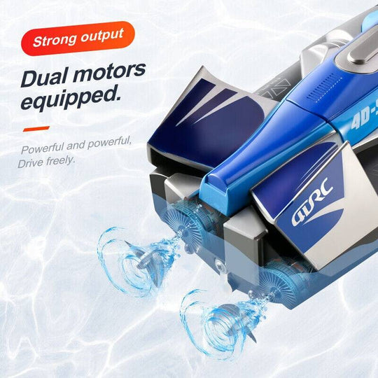 Hoge Snelheid RC-boot met Dubbele Motoren 5
