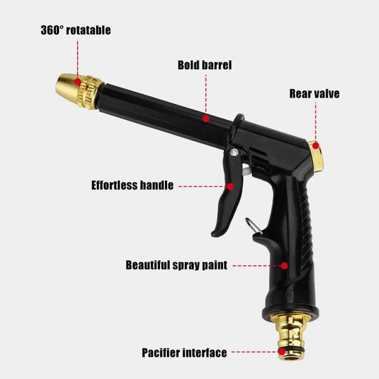 Hogedrukwaterpistool voor Tuin en Auto Onderhoud 7