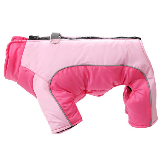 Honden Winterjas Waterdicht met Reflecterende Strepen 11