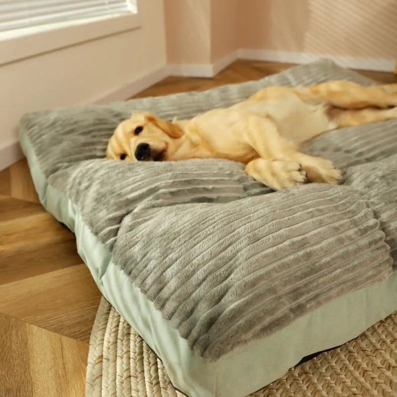Hondenkussen met Afneembare Hoes voor Comfort en Ondersteuning 4