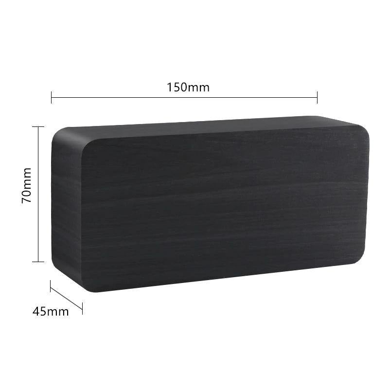 Houten Blok LED Wekker Stijlvol 7