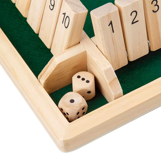 Houten Dobbelspel voor Kinderen - Montessori Getallen Avontuur 2