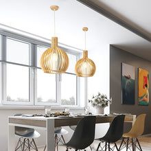 Houten Hanglamp Verstelbaar Natuurlijk Design 3
