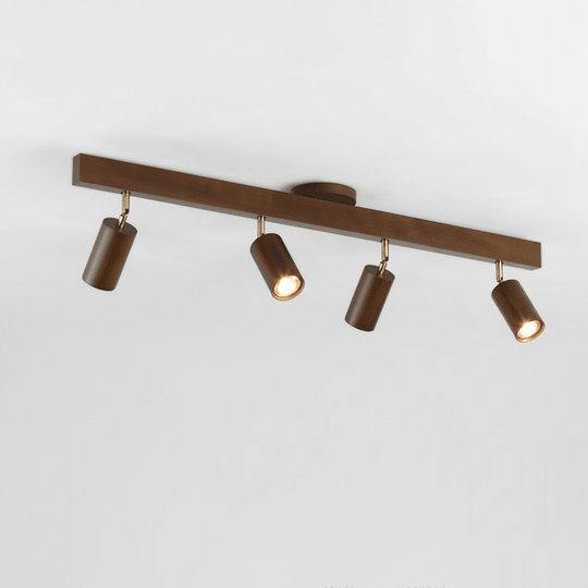 Houten LED Plafondlamp Minimalistisch Verstelbaar 21