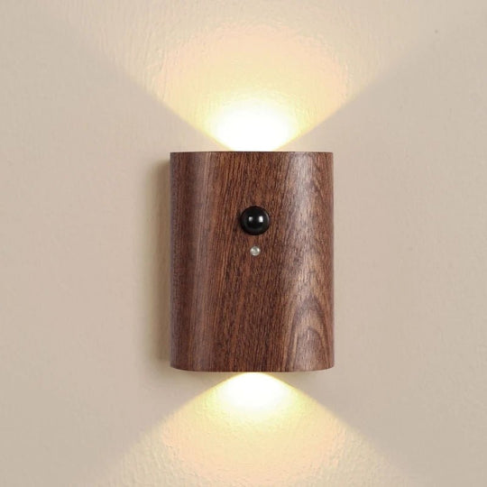 Houten Lamp met Bewegingssensor en Oplaadbare Batterij 8