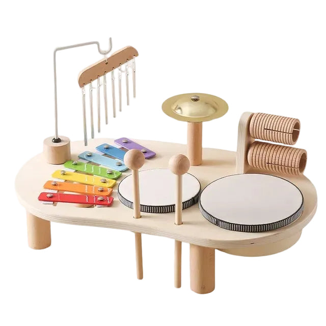 Houten Muziekstation voor Kinderen - MelodyMaker 0