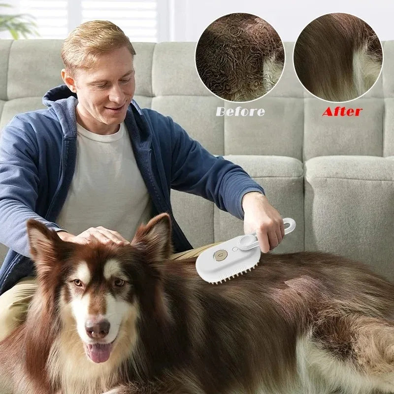 Huisdieren Verzorgingsborstel 3-in-1 Stoomfunctie 3