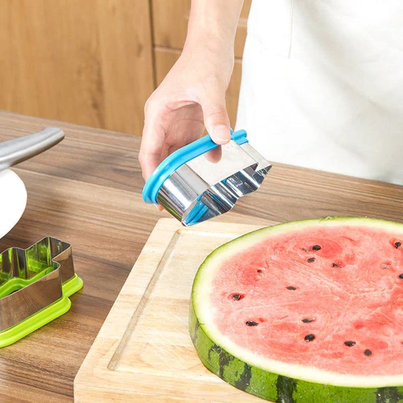 Ijslolly Vorm Watermeloen Segment Speels Ontwerp 5