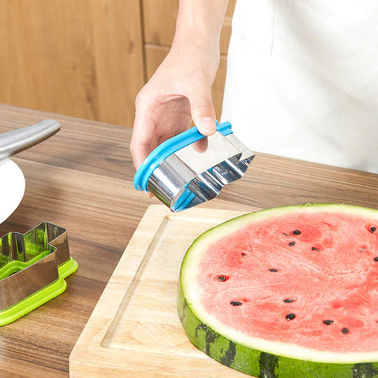 Ijslolly Vorm Watermeloen Segment Speels Ontwerp 5