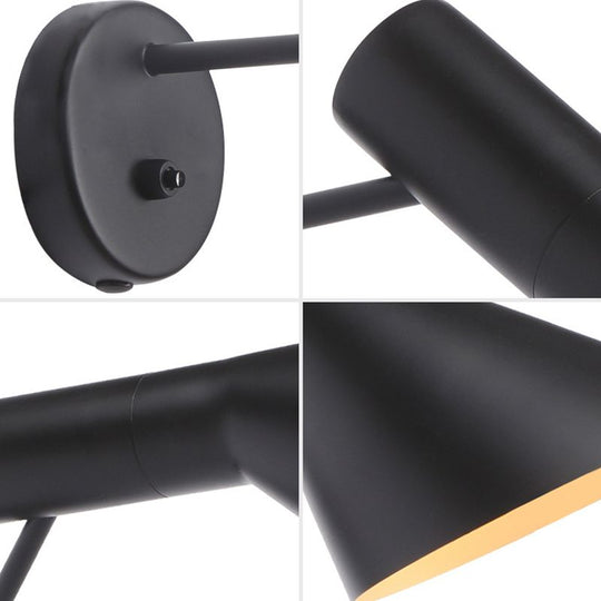 Industriële Wandlamp Kegelvormig 4