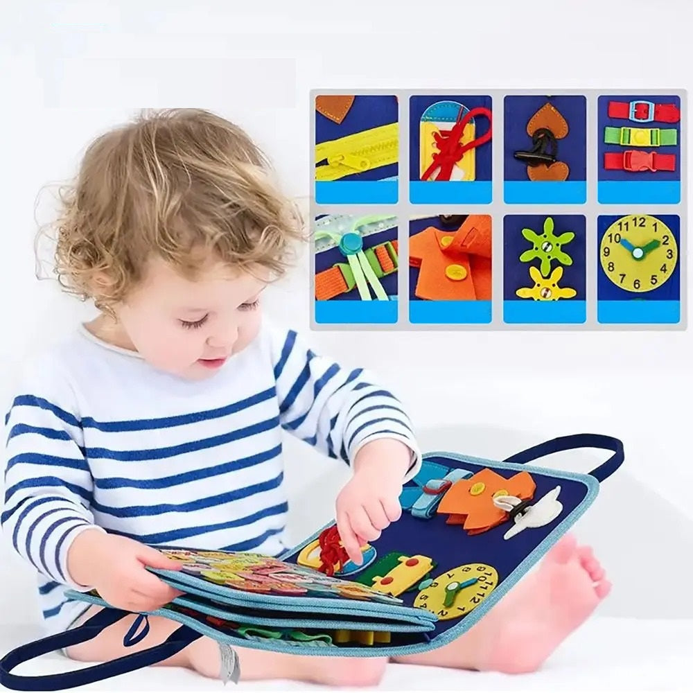 Interactief Educatief Boek voor Kinderen vanaf 1 Jaar met Motorische Activiteiten 1