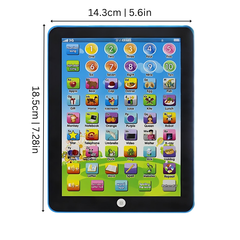 Interactieve Leertablet voor Kinderen 3-6 Jaar 2