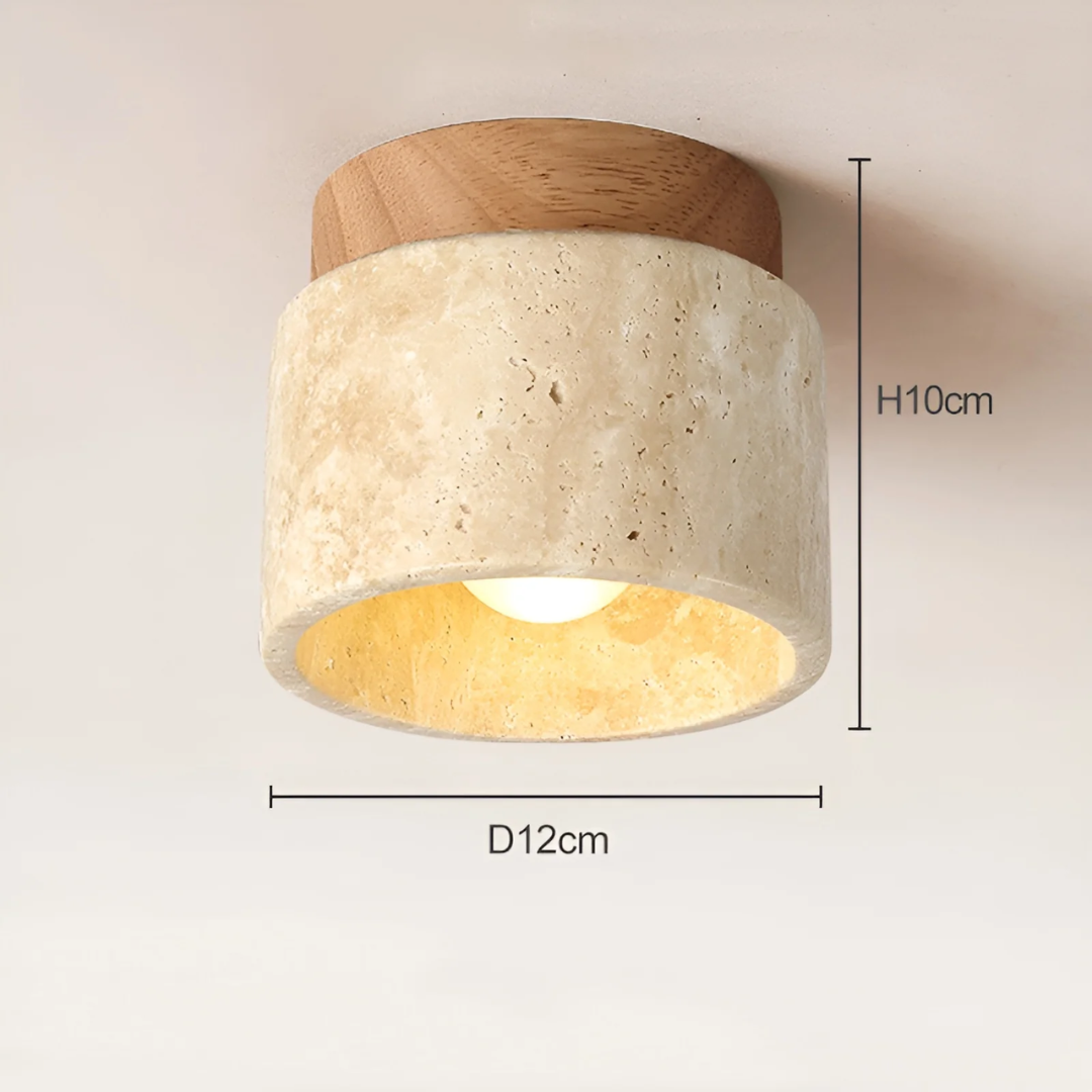 Japanse Plafondlamp Met Rustieke Charmante Stijl 2