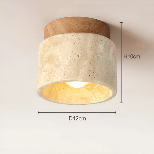 Japanse Plafondlamp Met Rustieke Charmante Stijl 2
