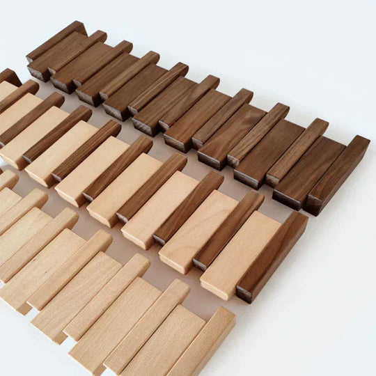 Kapstok Muur Pianovormig Ontwerp met Haken voor Jassen en Accessoires 5