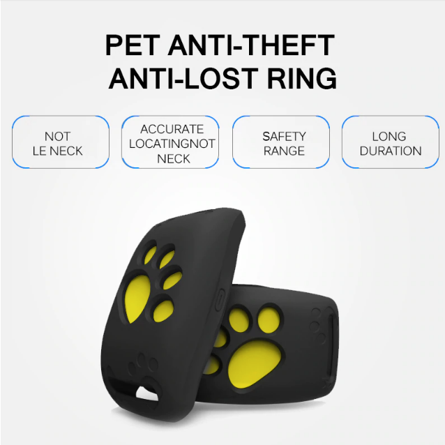 Katten GPS-halsband Slimme Tracker Waterdicht Schokbestendig 1