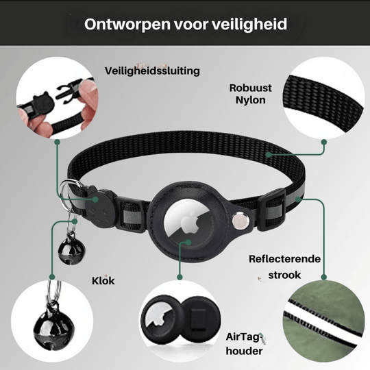 Katten GPS-trackerhalsband voor Veiligheid en Zichtbaarheid 4
