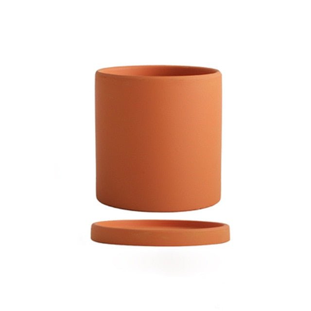 Keramische Bloempot met Schotel voor Planten 11
