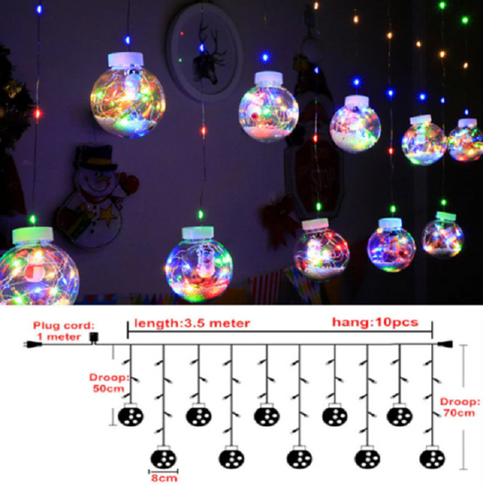 Kerstverlichting Ballen met Afstandsbediening 4