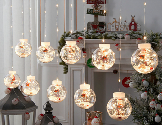 Kerstverlichting Ballen met Afstandsbediening 8