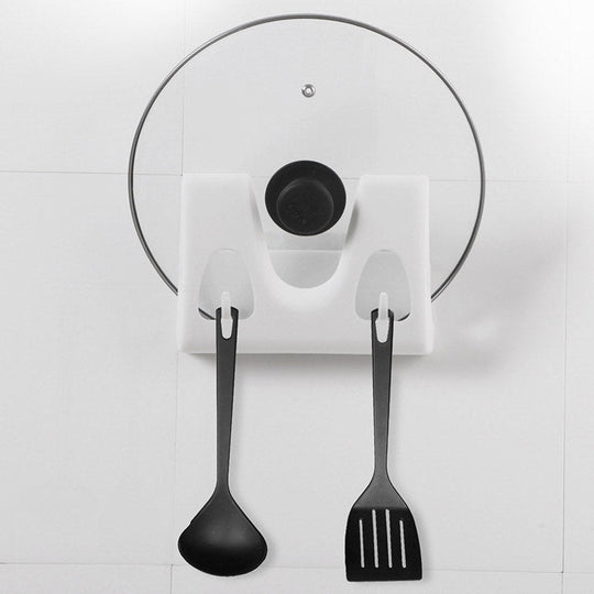 Keuken Potdekselstandaard met Dubbele Haak 1