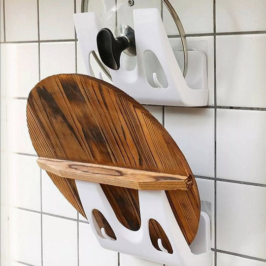 Keuken Potdekselstandaard met Dubbele Haak 3