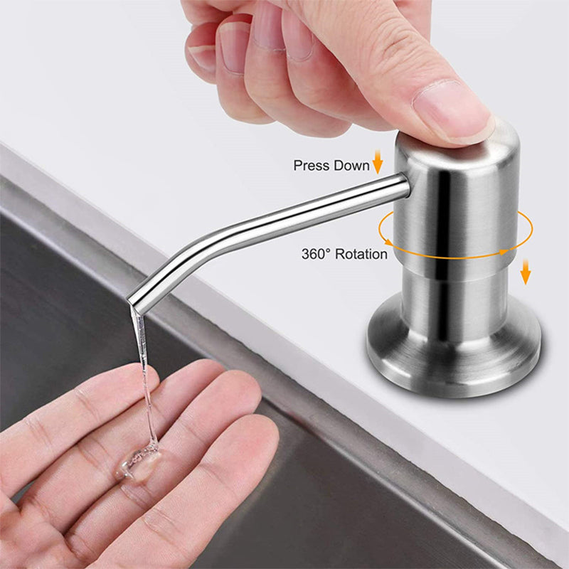 Keuken Zeepdispenser Roestvrij Staal 5