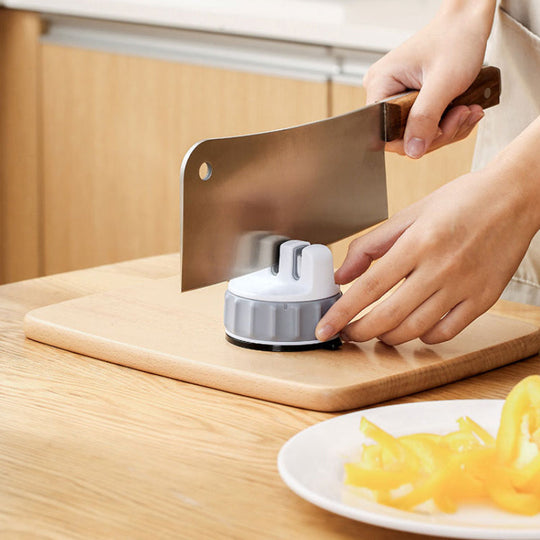 Keukenmessenslijper Mini met Antislip Zuignap 0