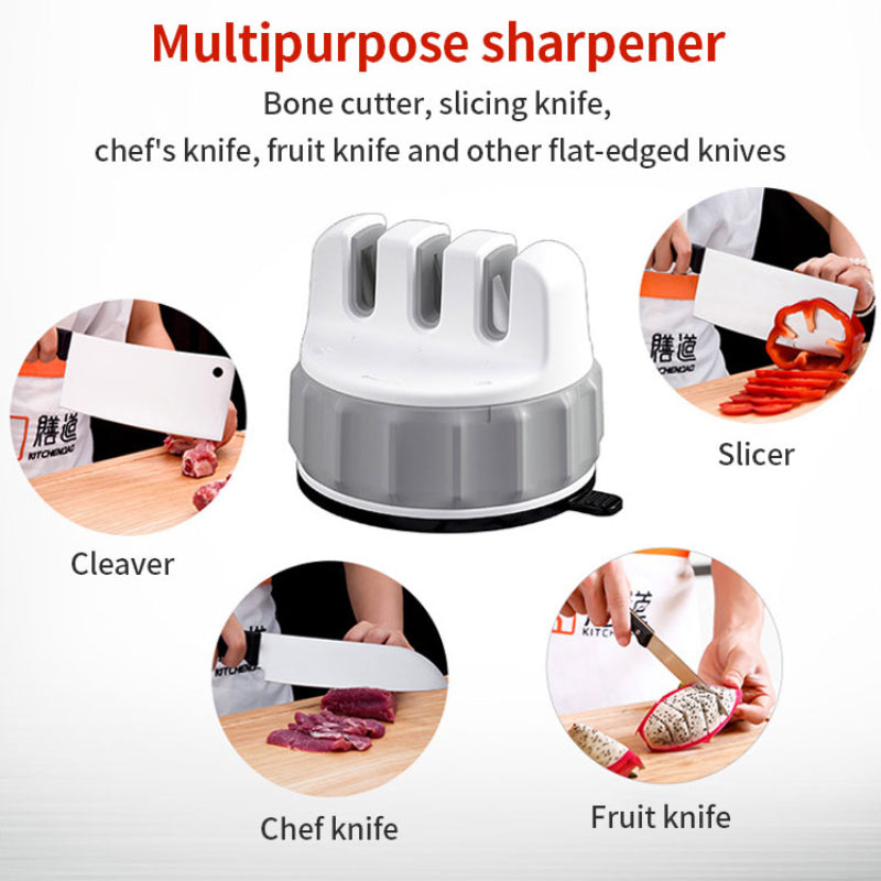 Keukenmessenslijper Mini met Antislip Zuignap 4