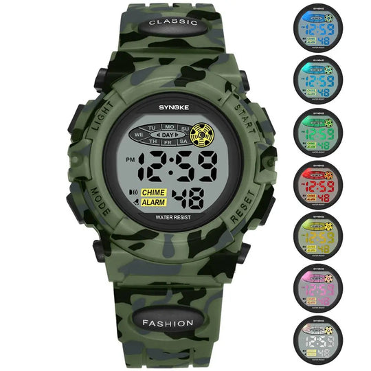 Kinder Digitaal Horloge Met Kleurrijk Ontwerp 1