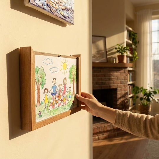 Kinder Displayframe met Opbergfunctie voor Kunstwerken 5