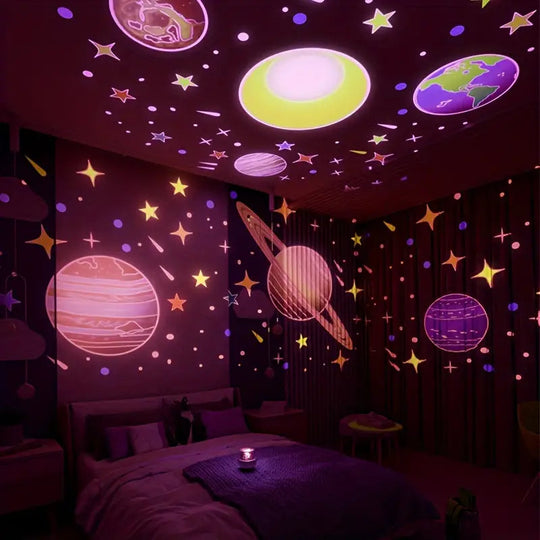 Kinder Sterrenprojector met Muziek en Afstandsbediening 1