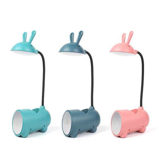 Kinderen LED Touchlamp Konijn Design met Penhouder 3