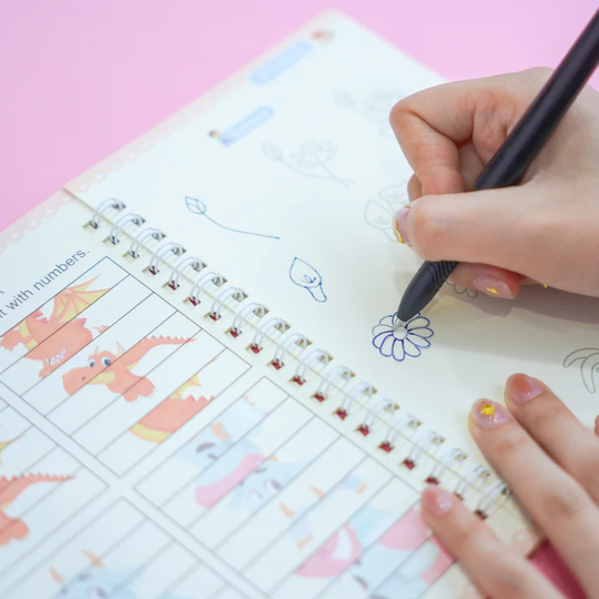 Kinderen Leerwerkboeken Set van 4 voor Creatief Leren en Ontwikkelen 1