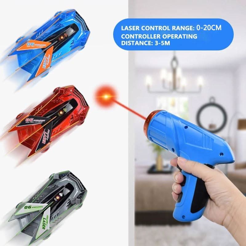 Kinderen's RC-auto Muurklimmer met Laserbediening 5
