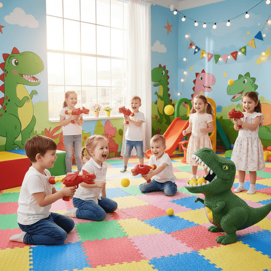 Kinderen's Schietspel Dinosaurus Thema 1