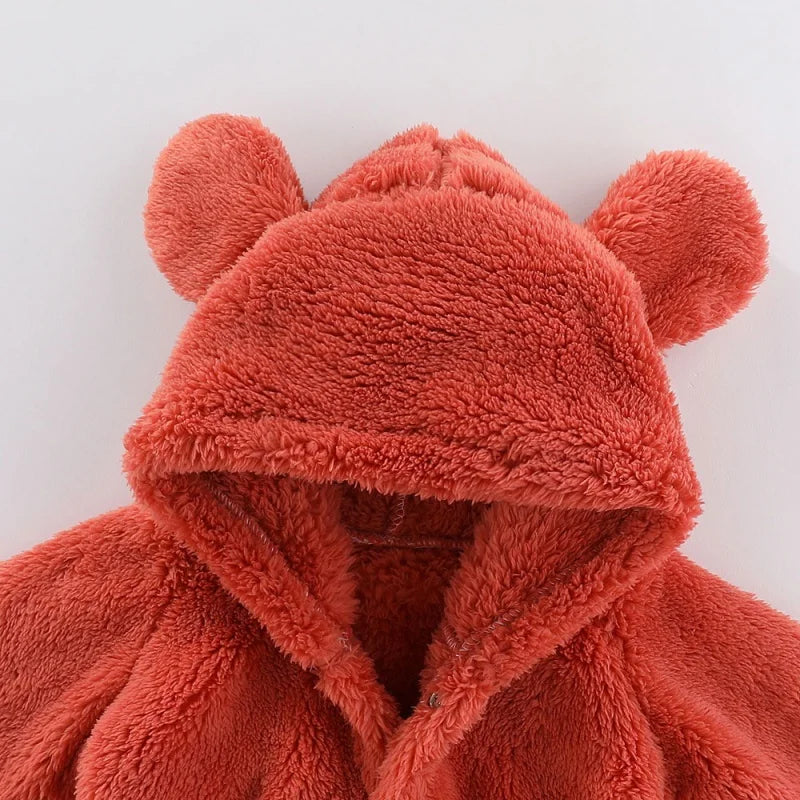 Kinderen's Teddy Jumpsuit met Oren 2