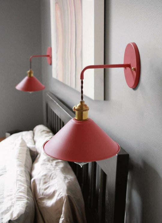 Kleurrijke Vintage Wandlamp Retro Design 10
