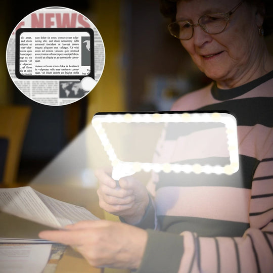 LED Handloep 5x Vergroting met Verlichting voor Gedetailleerd Bekijken 2