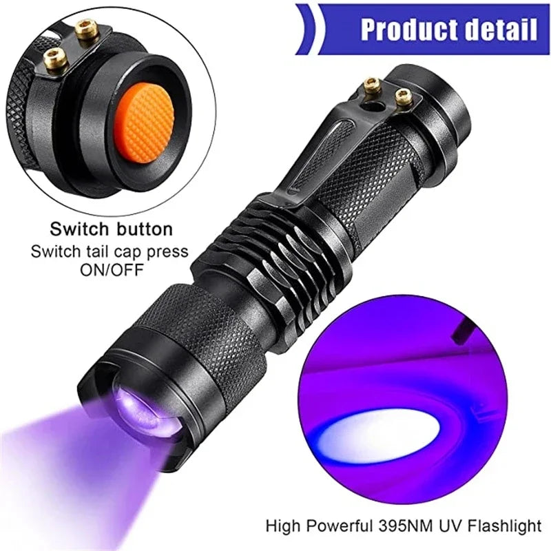 LED UV Zaklamp voor Inspectie 1