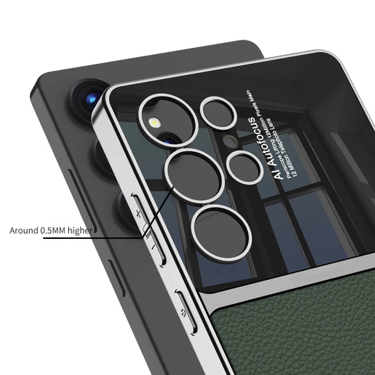 Lederen Case voor Samsung Galaxy S25 en S24 Ultra 2