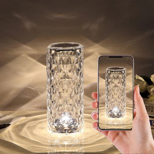LumiCrystal LED Lamp Met Aanpasbare Kleuren 4