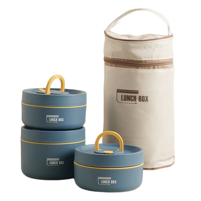 Lunchbox voor onderweg met meerdere lagen 12