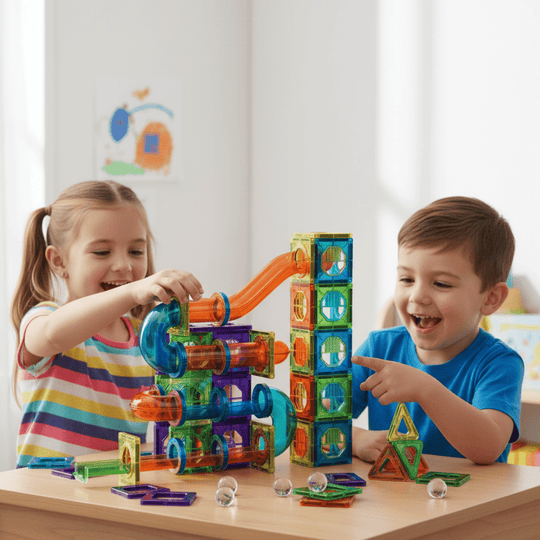 Magnetische Bouwstenen Set voor Creatieve Kinderen vanaf 2 Jaar 1