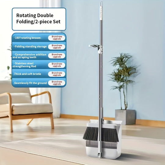 Magnetische Draaibare Bezemborstel met Verstelbare Steel 3