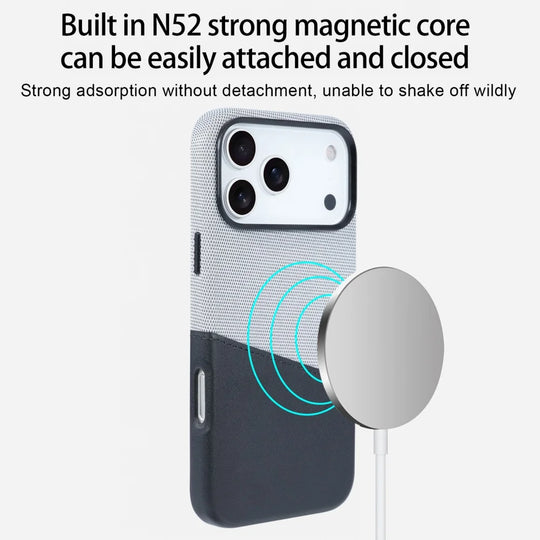 Magnetische Hoes voor iPhone met Kaartinvoeging 4